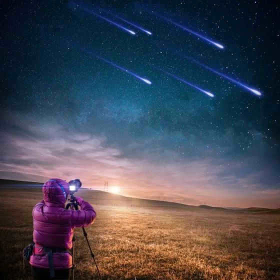 What are shooting stars and why do they fall?