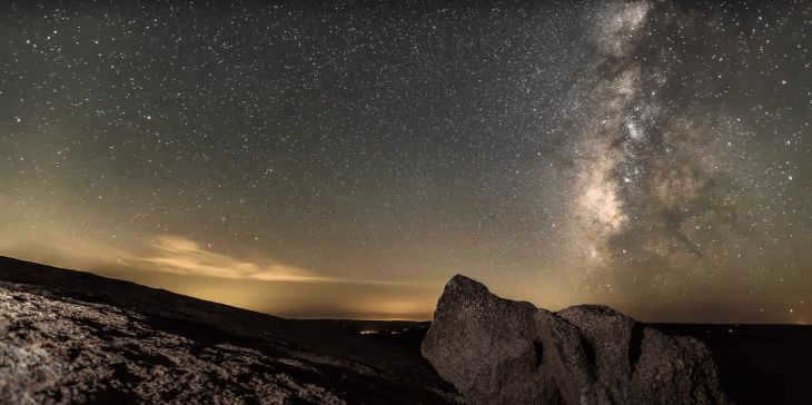 Falling stars - description of the process