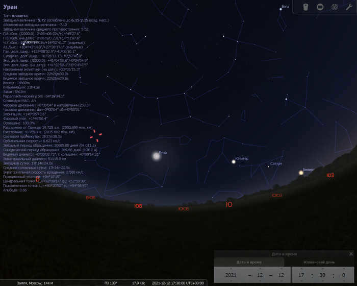 Parade of planets. December 2021 Astronomy, Space, Cosmonautics, Planet Parade, Planet, Solar System, Longpost