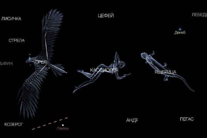 Khabarovsk citizens learned to distinguish the most interesting constellations Photo: screenshots of the Star Walk app