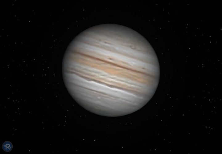Jupiter in the telescope