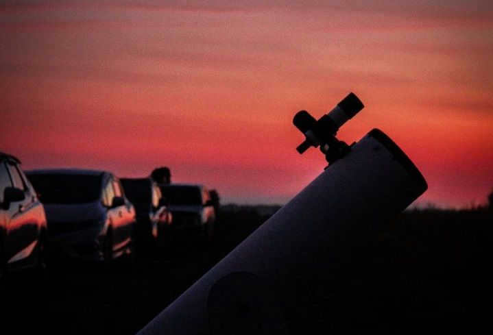 All the colors of the sky were seen by those "awake in Friendship" Photo: Vladimir Naumov
