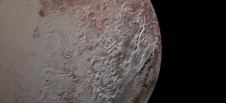 Pluto's surface