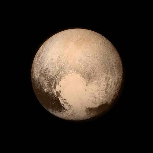 Pluto on July 13
