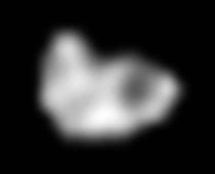 Pluto's small satellite Hydra