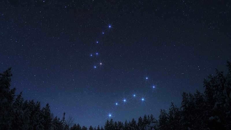 The constellations of the Greater and Lesser Medeveditsa