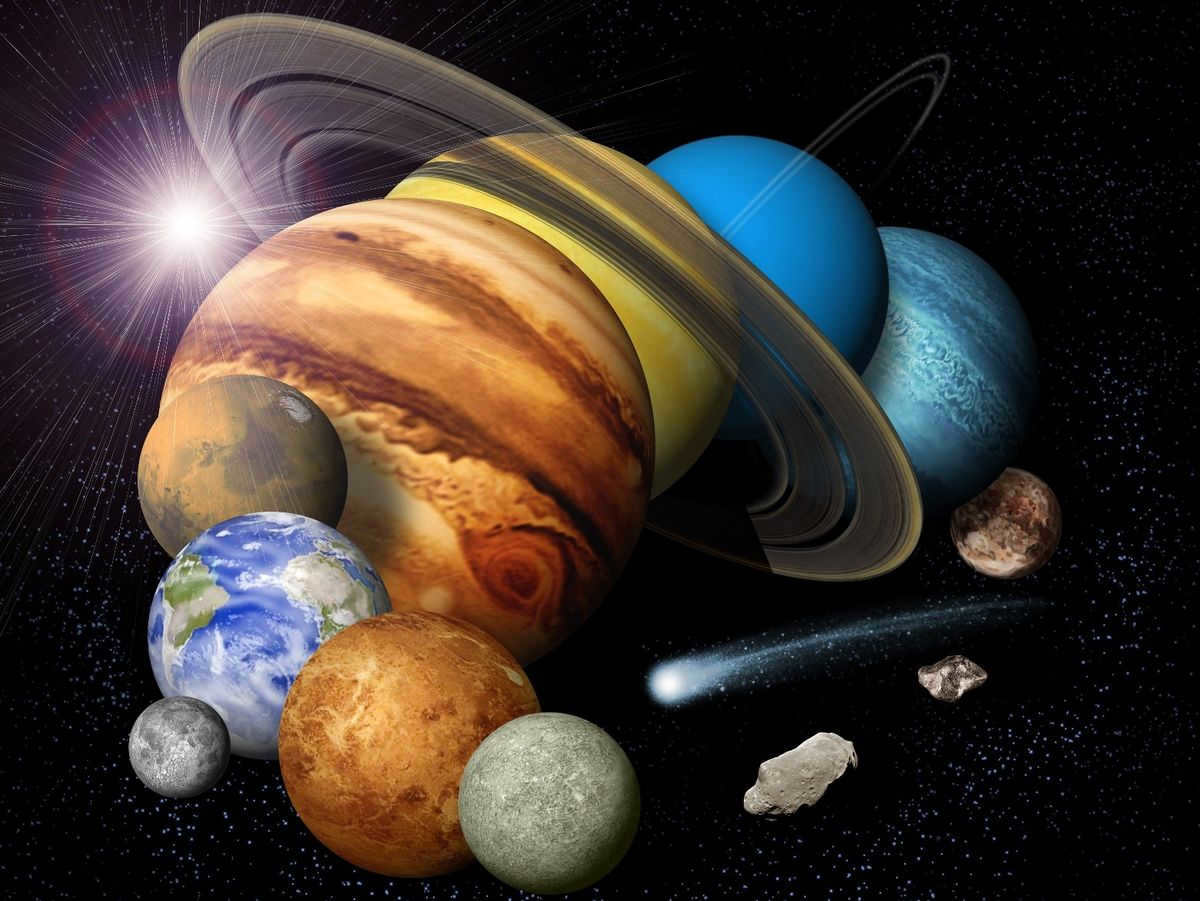 The solar system