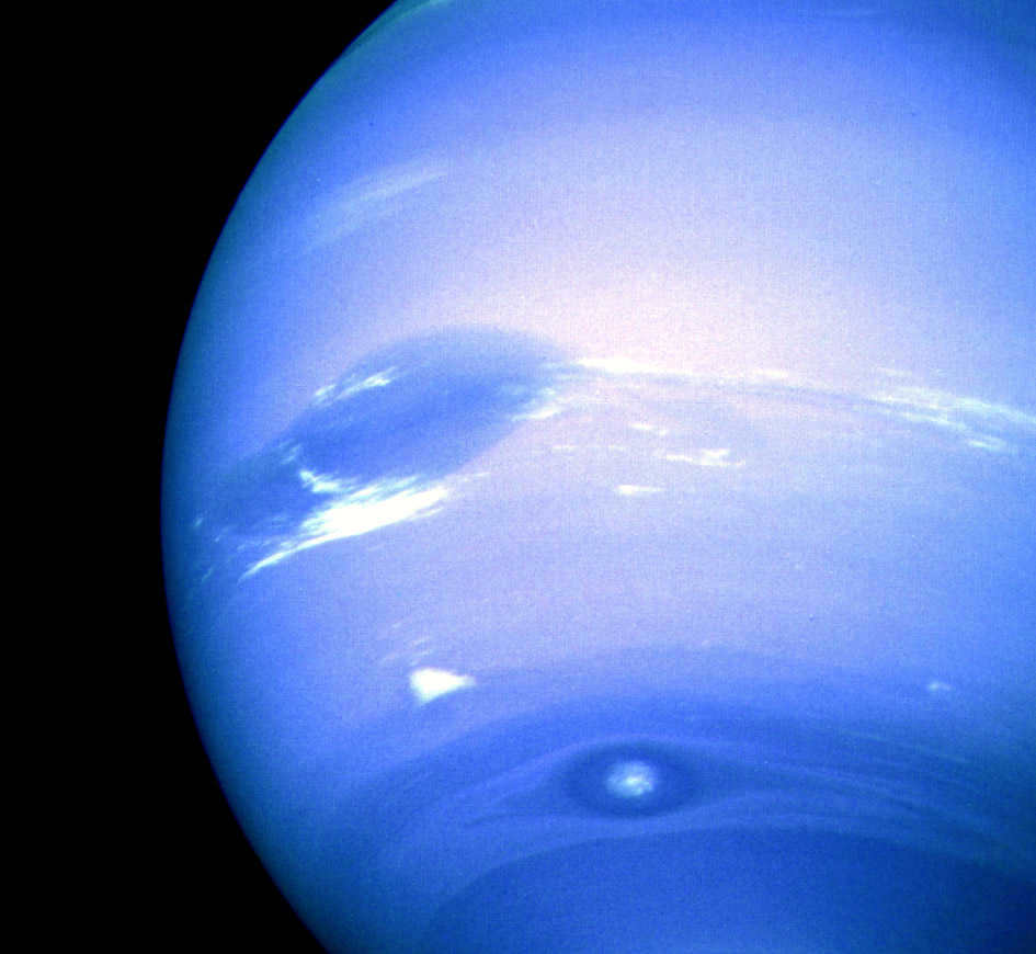 Neptune, Voyager 2 photo.