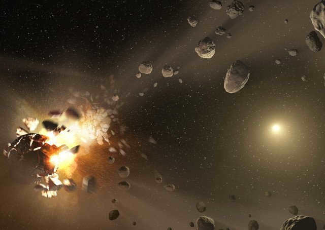 The demise of Phaethon
