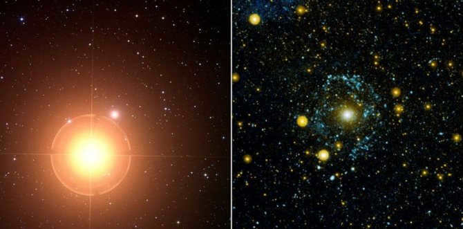 Mirach and NGC.