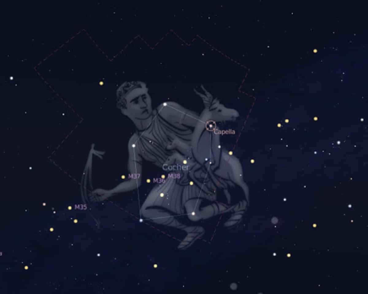 winter constellations