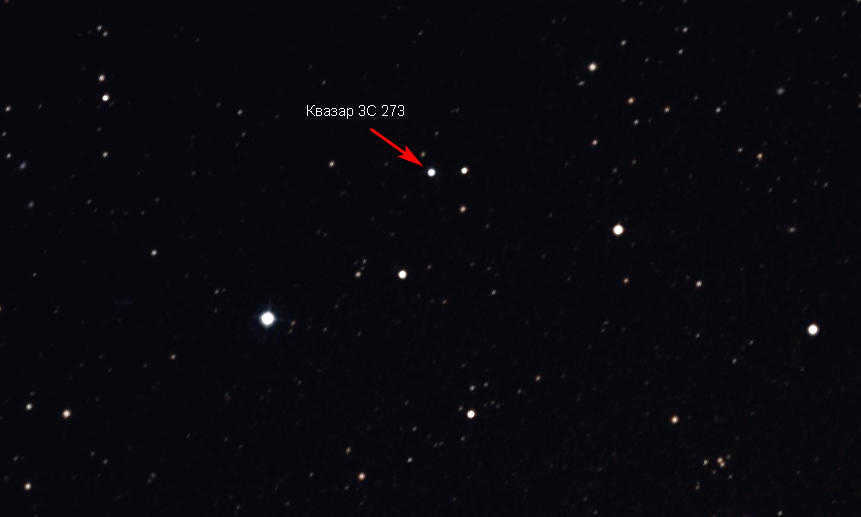 The neighborhood of quasar 3C 273.