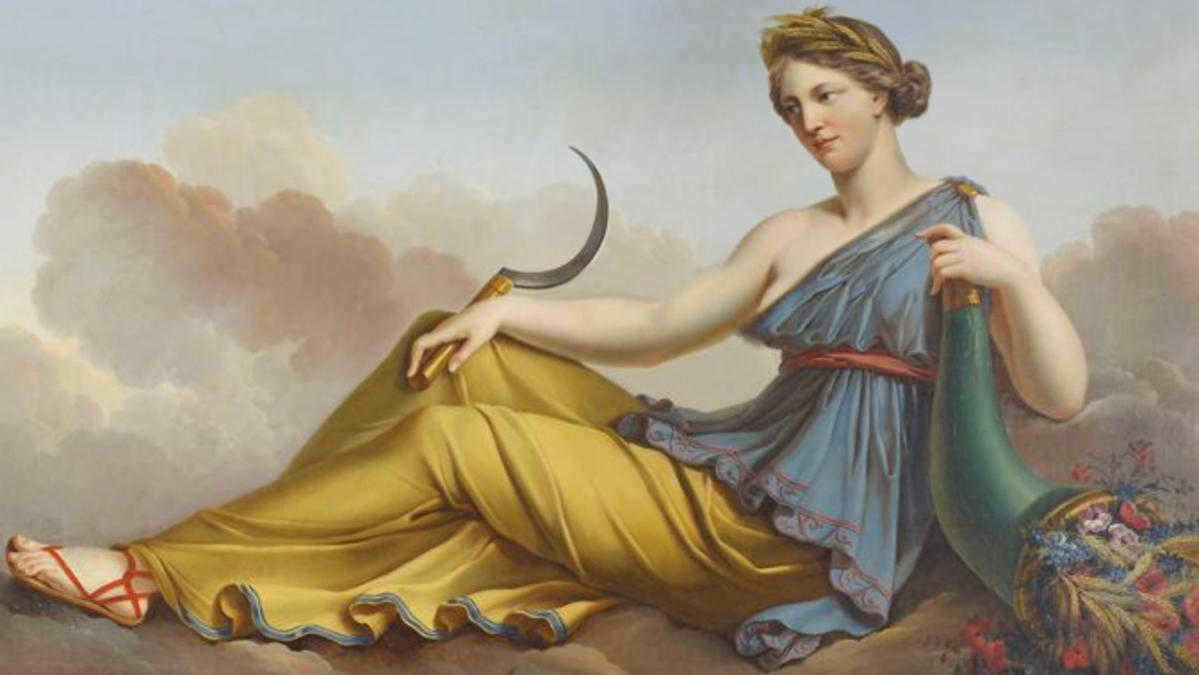 Demeter - the goddess of fertility and agriculture