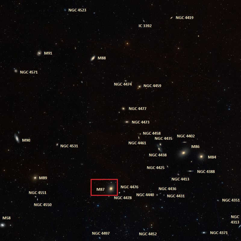 Virgo zodiacal constellation: location and astronomical objects