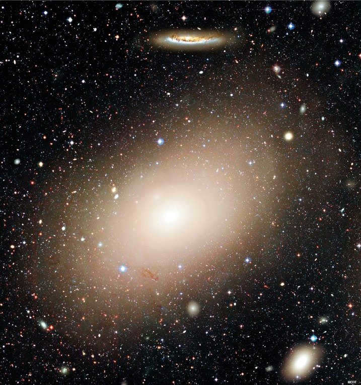 At the heart of the Virgo Cluster is this giant galaxy, Messier 86