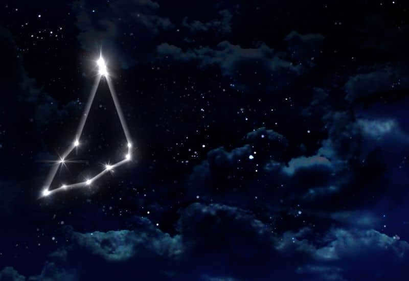 Stars in the night sky