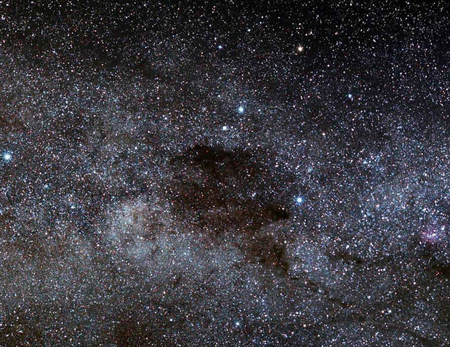 The mysterious cosmos - the beautiful constellation of the Swan