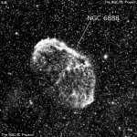 Nebula NGC 6888 - Crescent Moon