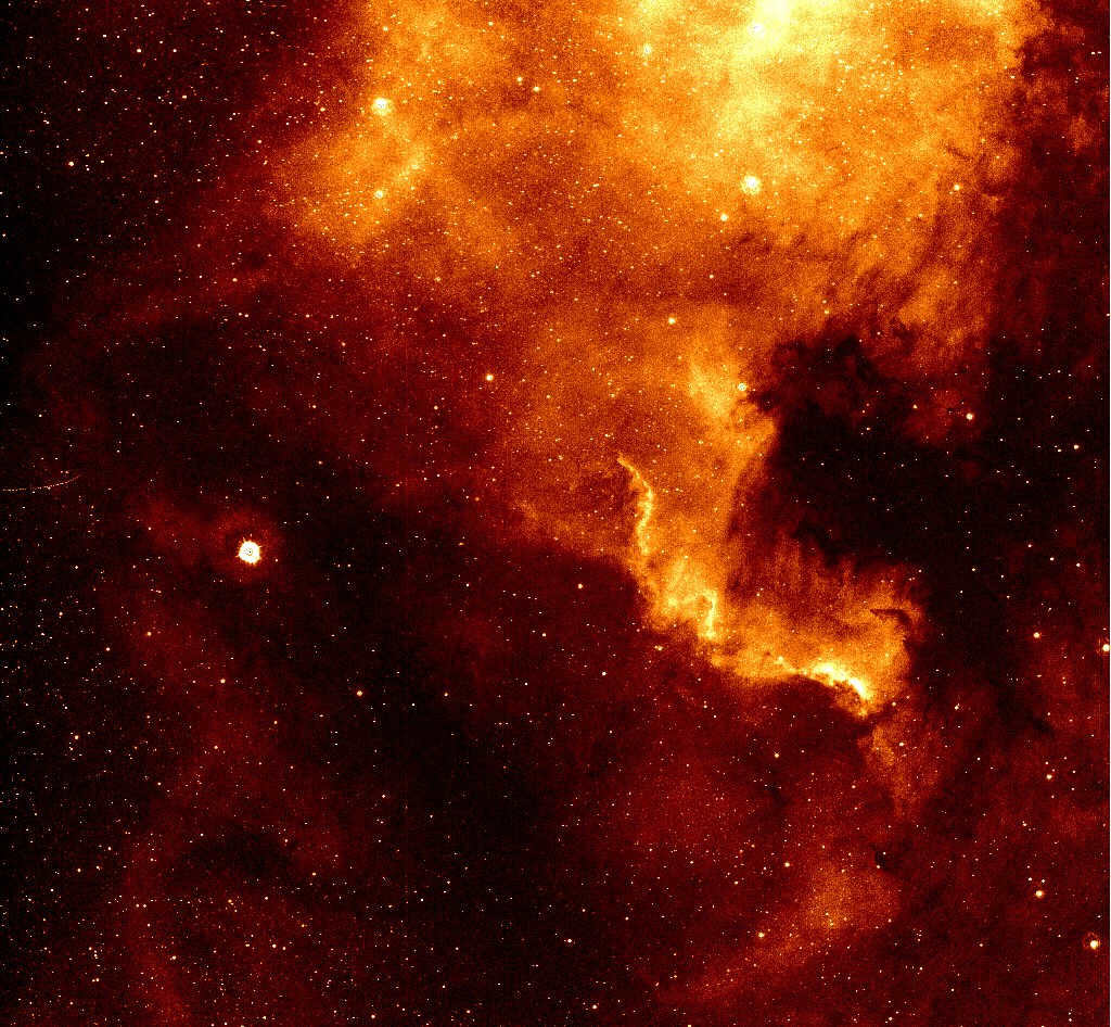 NGC 7000 nebula