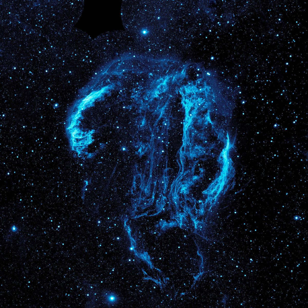 Swan Loop Nebula, UV image