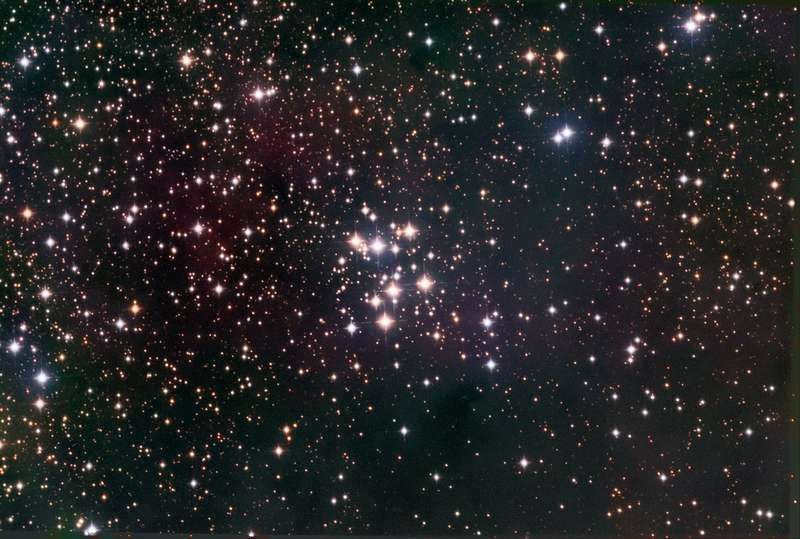 Scattered star cluster M29 in Swan