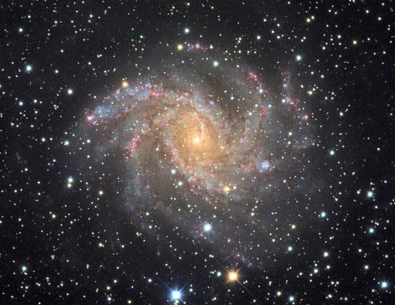 Galaxy NGC 6946 - Fireworks