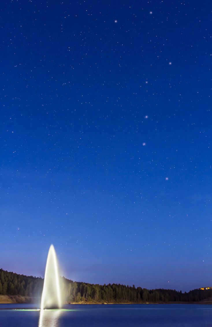 Big Dipper in winter