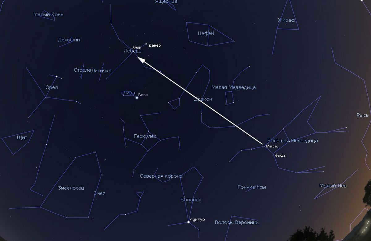how to find summer constellations with the big dipper