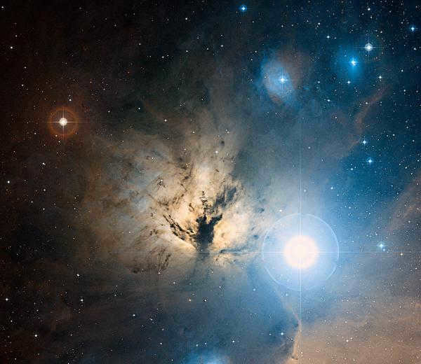 Flame emission nebula