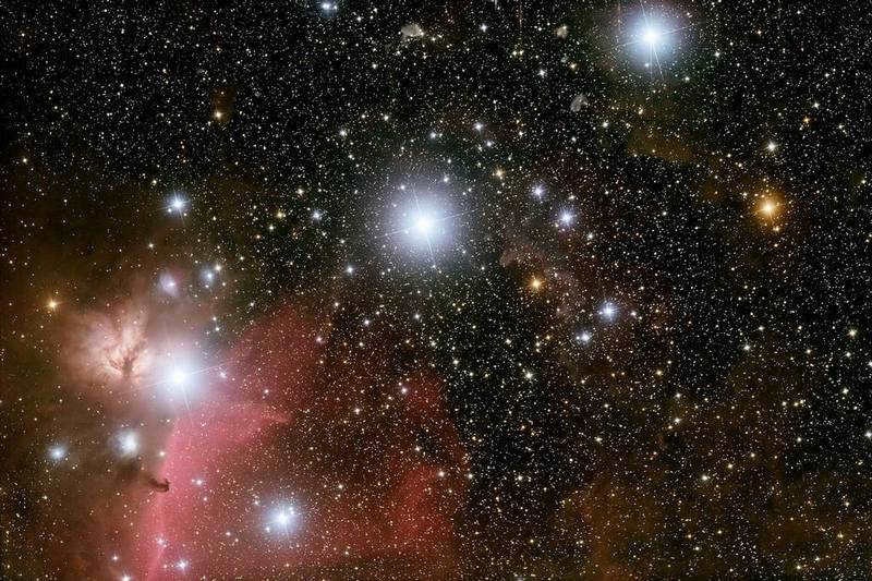 Orion Belt stars