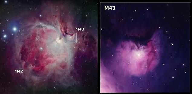 Nebula M43