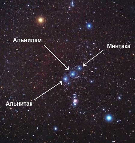 Orion constellation: where located, history of discovery, characterization of large stars
