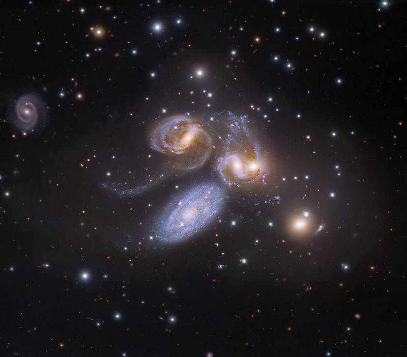The Stephan Quintet is a group of five galaxies in the constellation Pegasus.