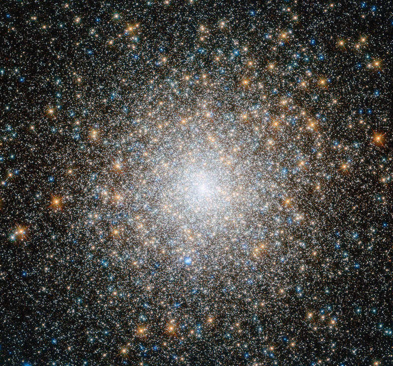 The globular star cluster M15 in the constellation Pegasus.