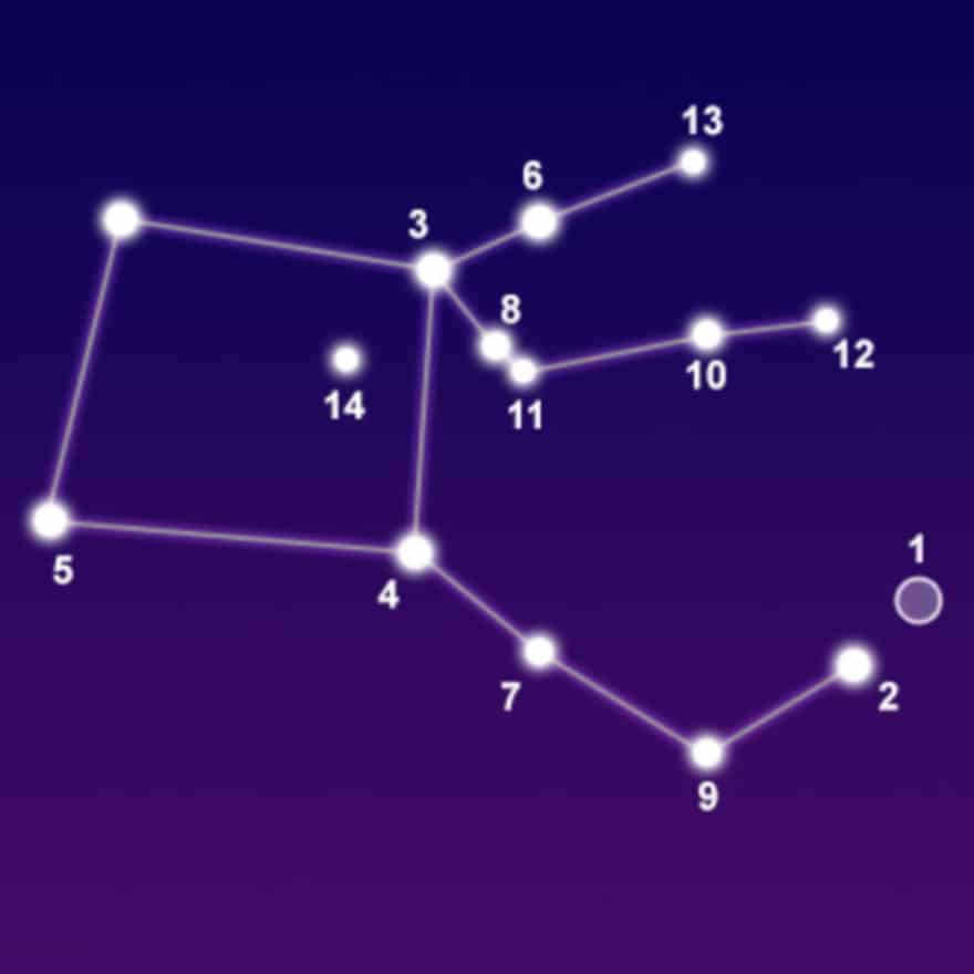 Pegasus constellation