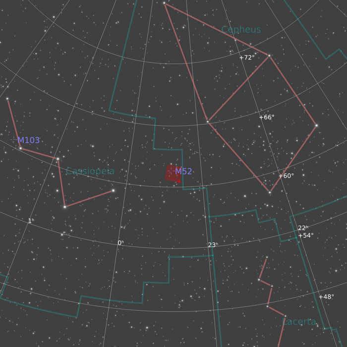 Bubble Nebula NGC 7635 and the scattered star cluster M52 Astrophoto, Astronomy, Milky Way, Stars, Cassiopeia, Longpost