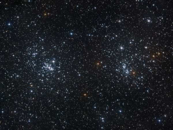 NGC 869 and NGC 884, a scattered cluster of Xi and Ash Perseus