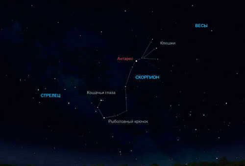 Star Antares.