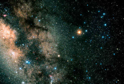Night sky.