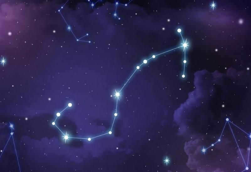 Schematic representation of the constellation Scorpio