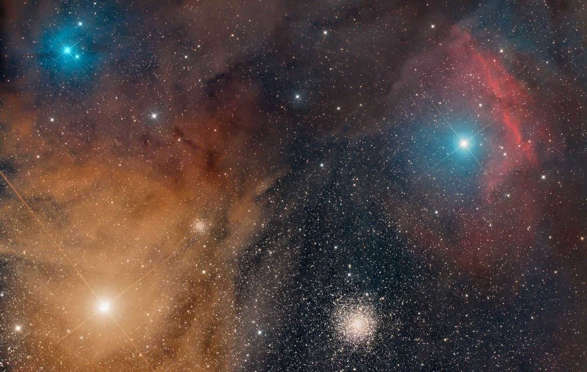Antares star and the Serpentine Rho complex