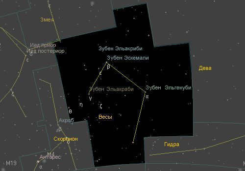 The constellation Libra: mysteries of the celestial figure that contains the oldest star of Methuselah