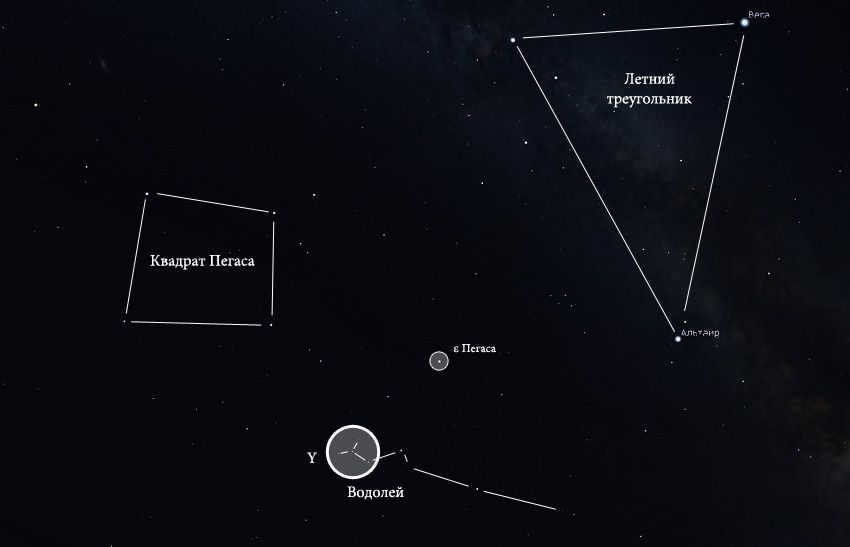 how to find the constellation of Aquarius in the sky