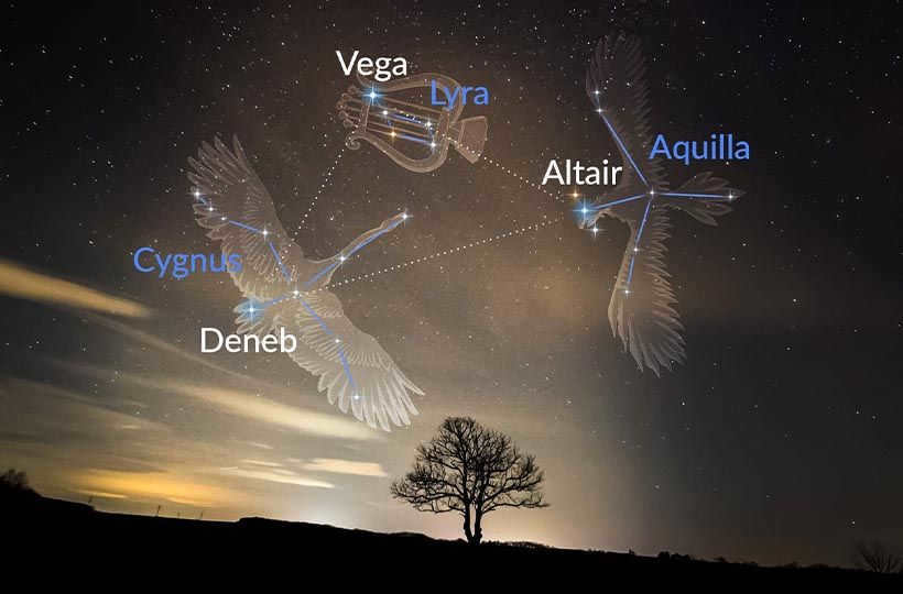 How to look for summer constellations