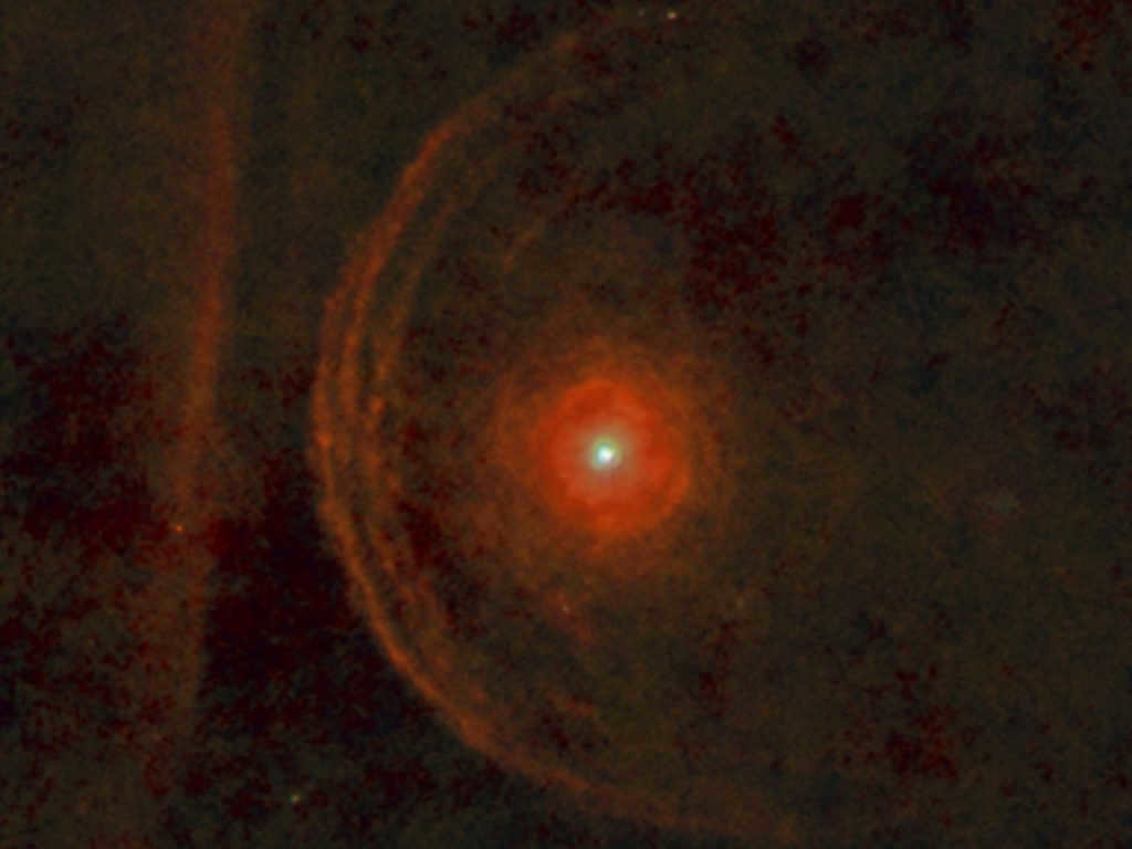 IR image of Betelgeuse