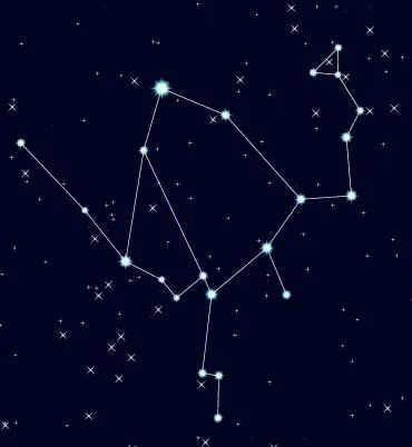 Upper zodiac, constellation Serpentor.