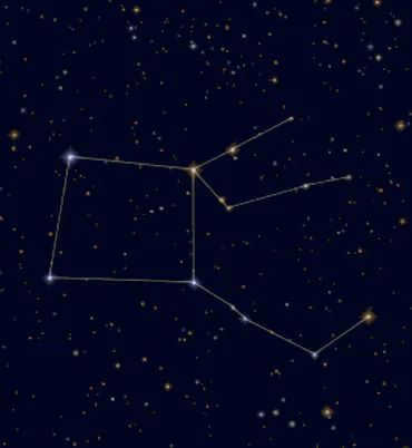 Zodiac sign Pegasus, constellation Pegasus.