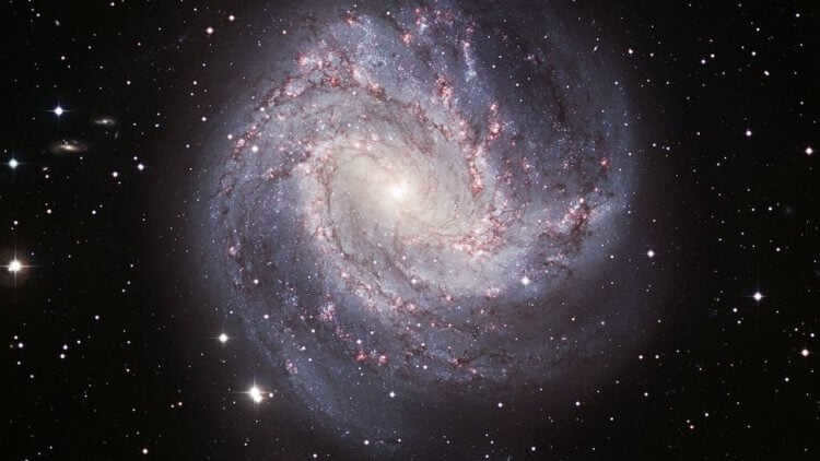 South Wheel Galaxy (M83). The southern wheel galaxy is approximately 15 million light-years away. Photo.