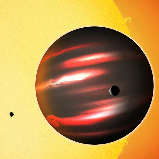 darkest planet in the universe