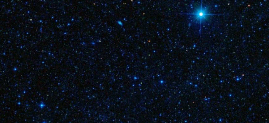What stars look like in space